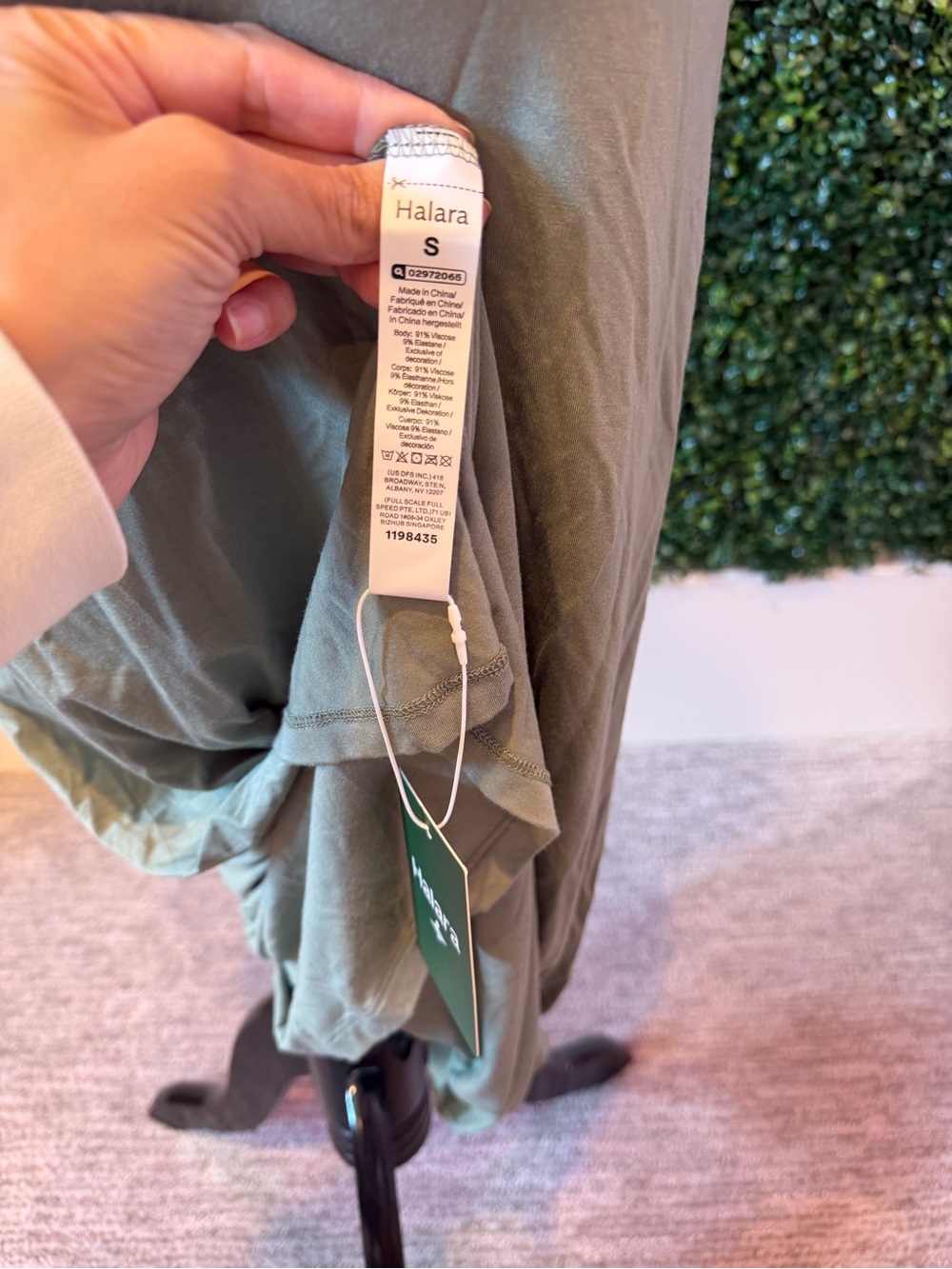 NWT Halara Maxi Dress with pockets - Picture 6 of 6
